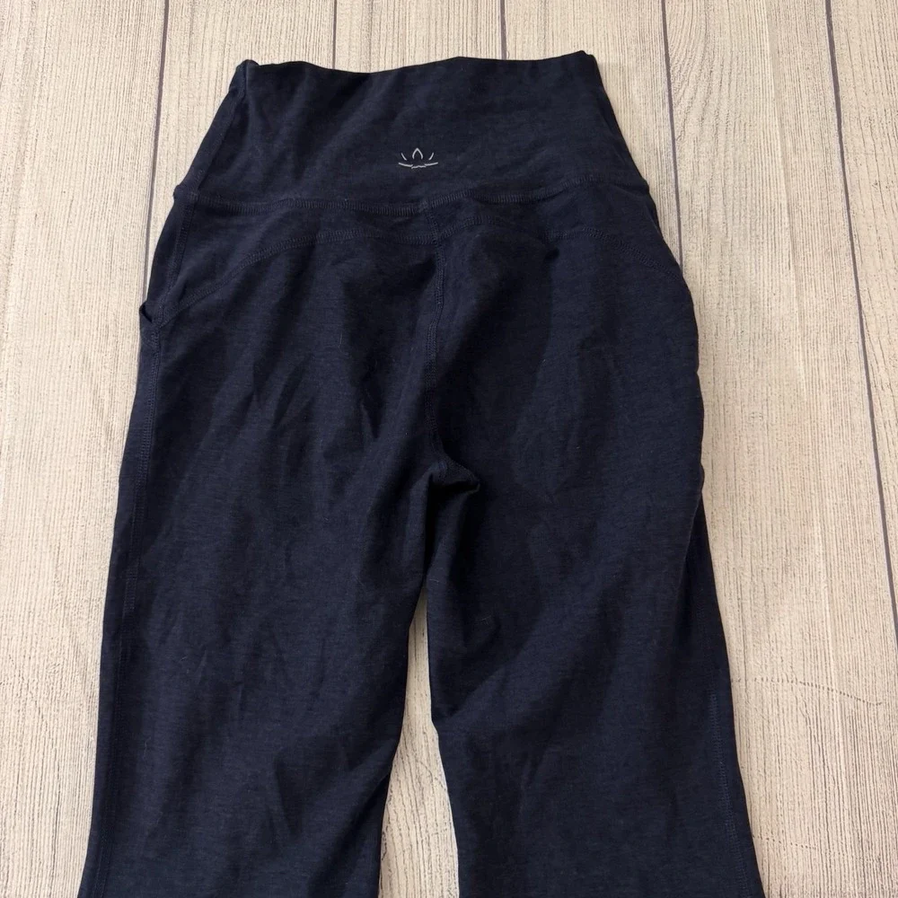 Beyond Yoga Spacedye High Waisted Flare‎ Yoga Pants Blue Size Small Women's